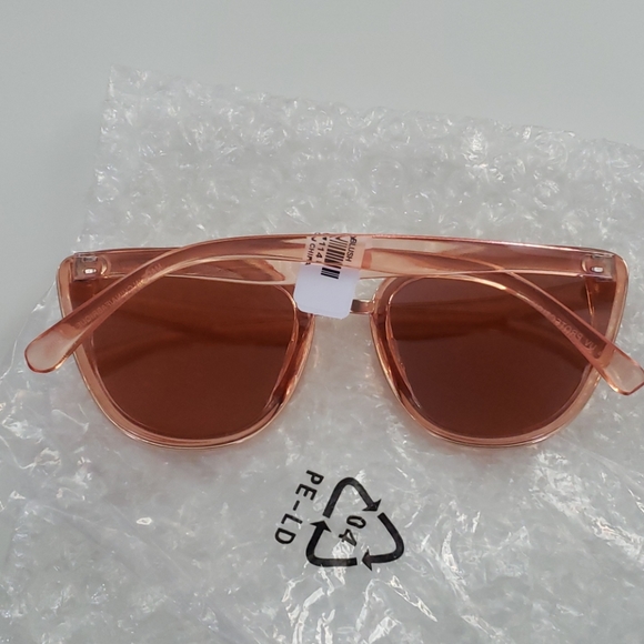 Rose gold Cat eye fashion glasses - Picture 2 of 2